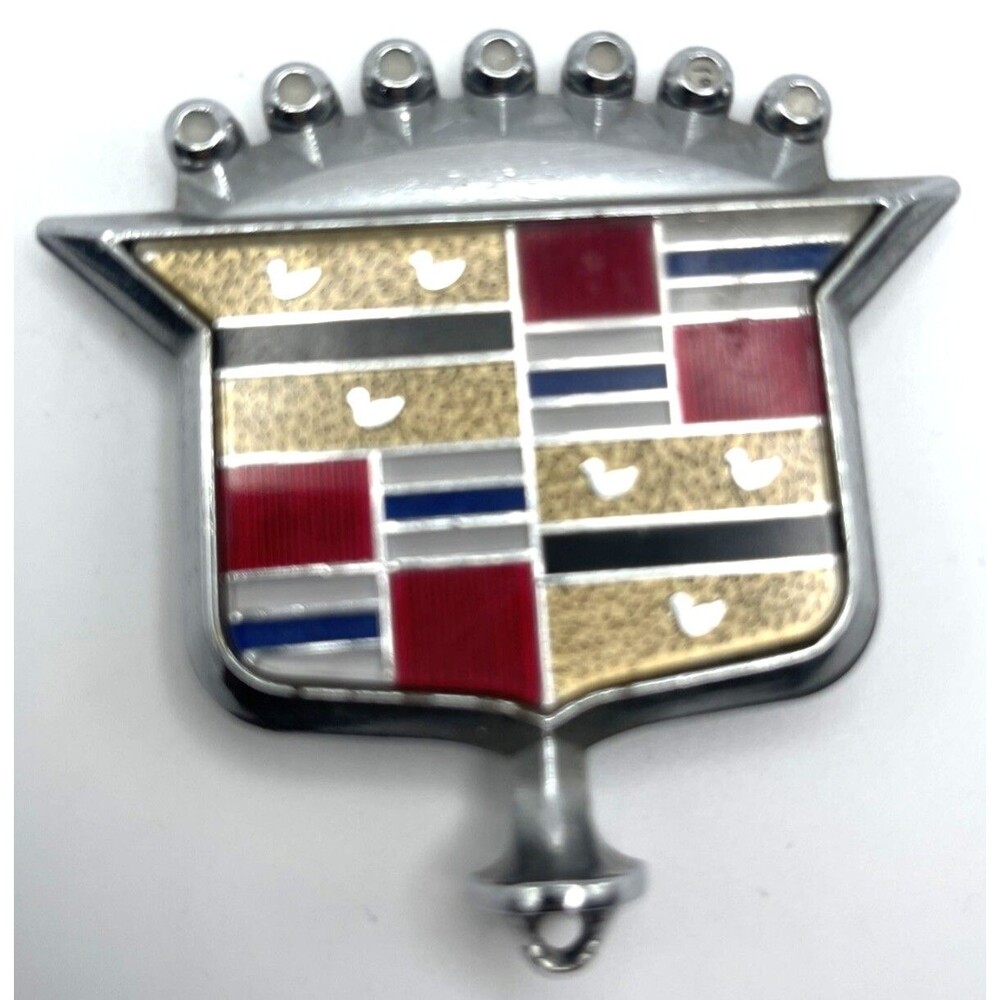 Vintage OEM Cadillac Deville Car Hood Ornament Emblem Topper